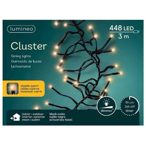 Verpackung der Lichterkette, Cluster Lights.