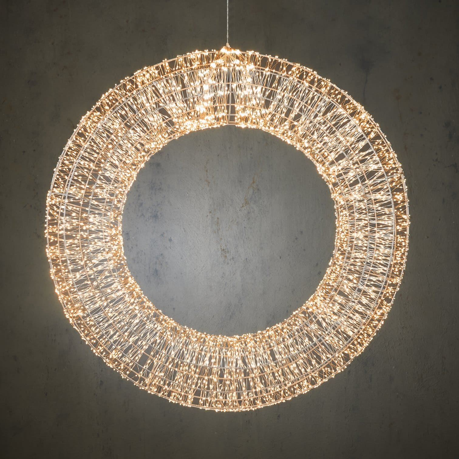 Lichterkranz mit 6000 Lichtern