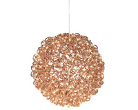 Opulente Kugel rosegold