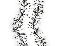 Cluster lights mit 1512 Lichtern warmweiß 14m