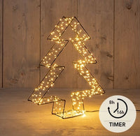 Super schöne 3D LED Leuchttanne mit 300 LED Lichtern und Timer. Man kann sie super schön auf dem Tisch oder auch als Mini Weihnachtsbaum dekorieren. Egal wo, sie wird super aussehen und eine gemütliche Atmosphäre erzeugen.