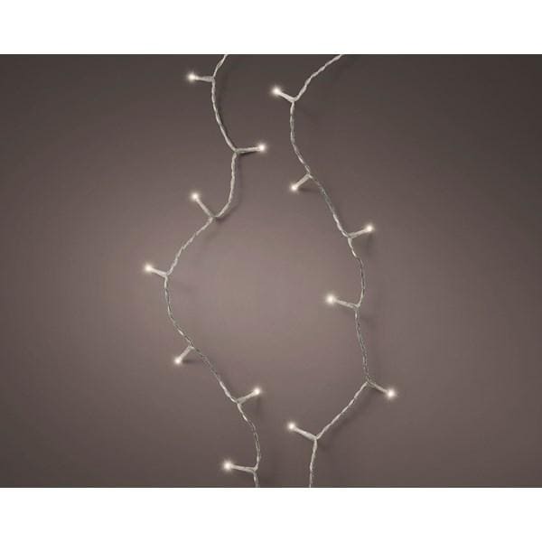 Lichterkette 40 LED transparentes Kabel