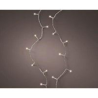 Lichterkette 40 LED transparentes Kabel