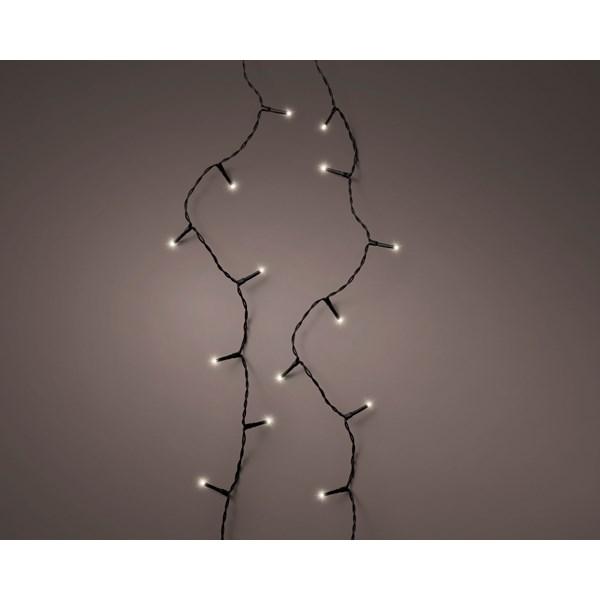 Lichterkette 360 LED schwarzes Kabel