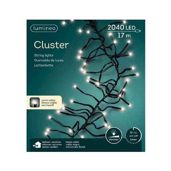 Verpackung der Cluster Lights.