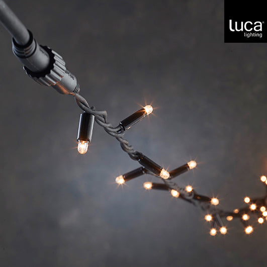 Die neue Luca Connect Lichterkette lässt sich ganz einfach erweitern, so oft wie sie möchten!